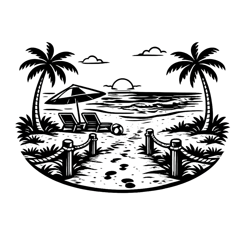 Private Beach Access​