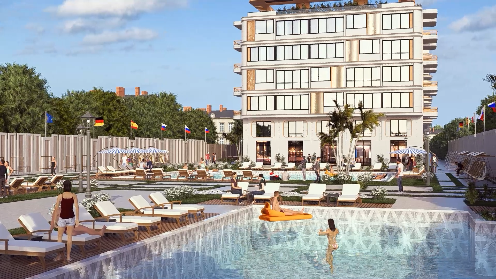 Lavanda Beach Resort project plan