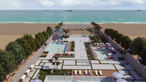 Lavanda Beach Resort Pool & Sea View